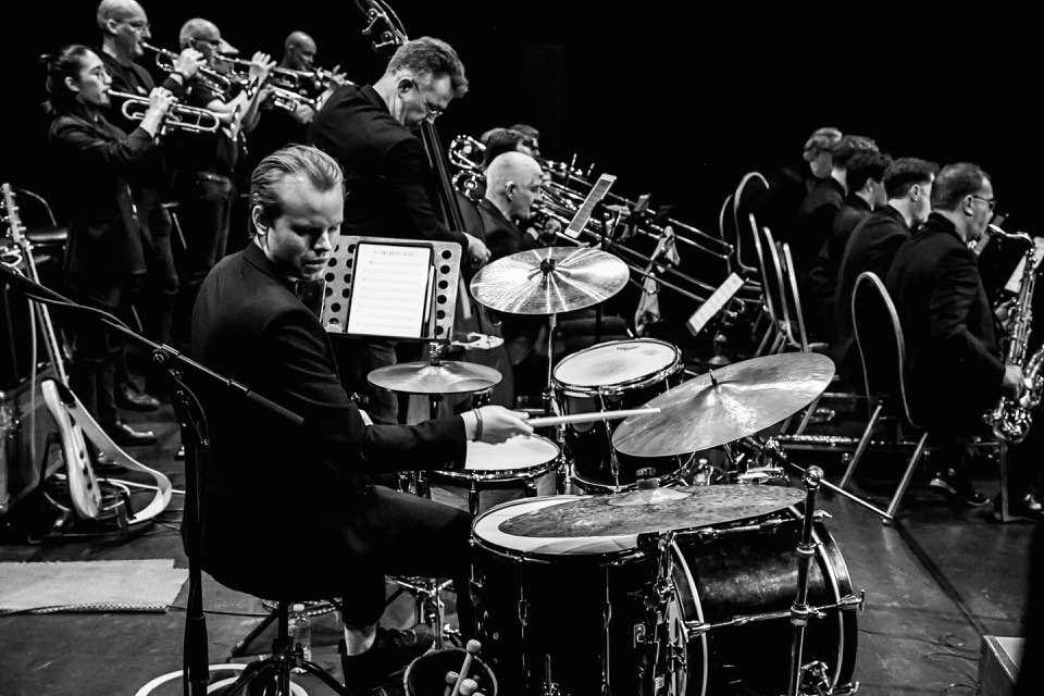 Hafsteinn Davidsson with big band